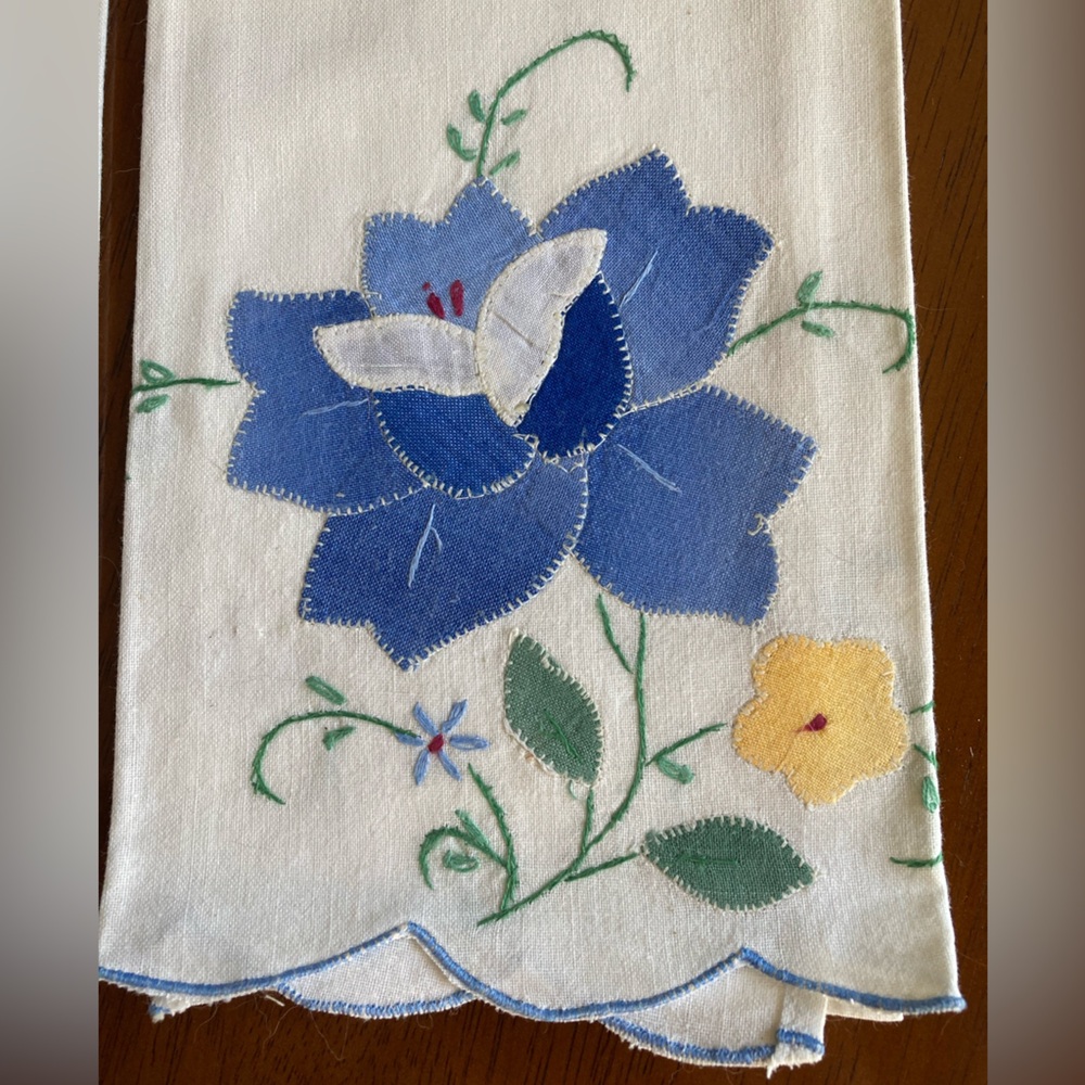 Embroidery Dish Towels Set of 2 - Picture 2 of 6